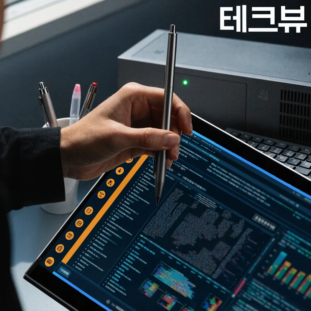 업무를 마친 뒤 불을 남겨 둔 사무실 바닥